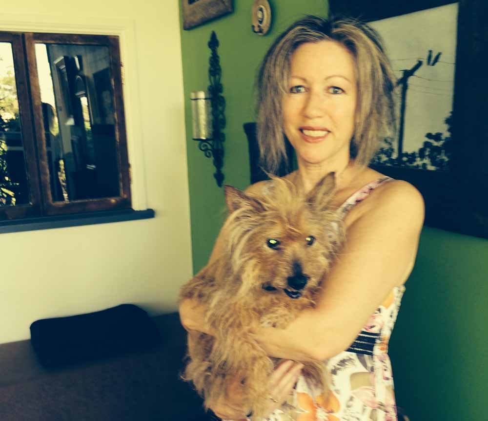 jane mathers with bitey boy